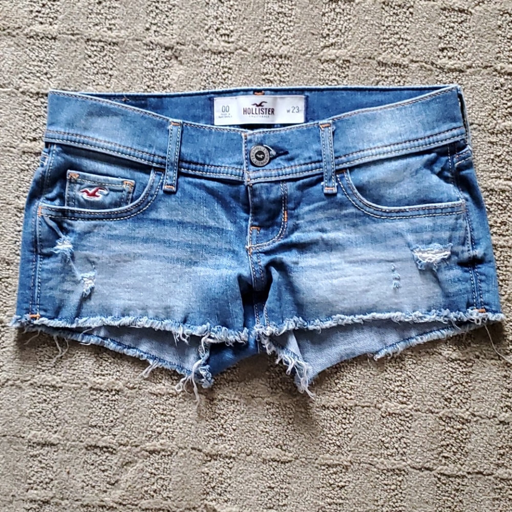 Hollister denim shorts